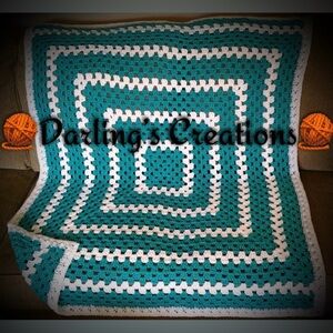 Beautiful crochet baby blanket